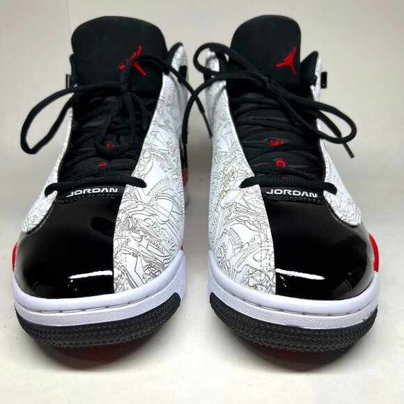 Nike Air Jordan Dub Zero Fire White Varsity Red Black 311046-162